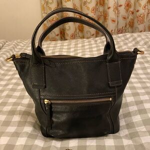 Fossil Black Leather Bag